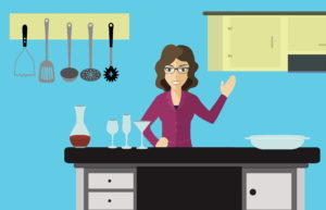 De keukencoach werkwijze: Keukencoach Jessica tekening - Mohamed Hassan, Pixabay.com