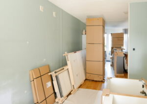 Nieuwe I-KOOK keuken bezorgd thuis - keukenkasten en apparatuur in dozen Nieuwe I-KOOK keuken bezorgd thuis - keukenkasten en apparatuur in dozen