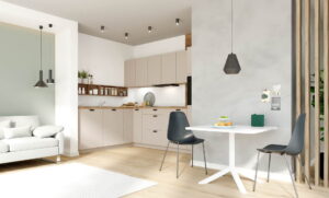 Foto: Kleine open keuken - Nobilia Kleine open keuken, Nobilia