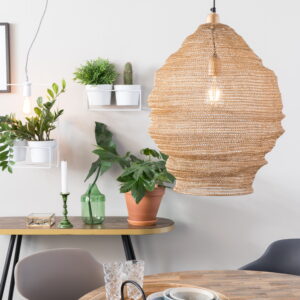 Stoere hanglamp MOOS Indigo