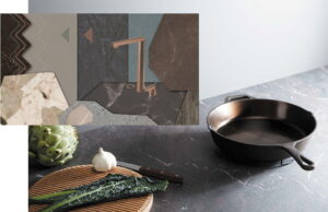 Natuurlijke keuken trend 2024 moodboard